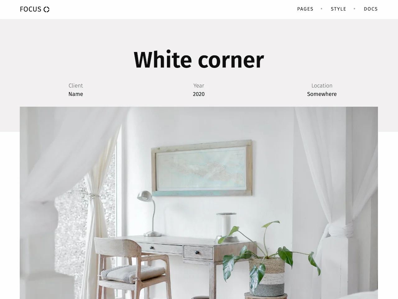 Interior Design project
